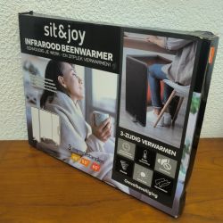 Chauffe-jambes infrarouge sous bureau Sit & Joy - Comme neuf en boîte