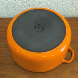 Marmite le creuset orange taille 28 cm, 6.7 litres, cocotte faitout
