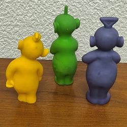 Lot de 3 figurines Télétubbies vintage – années 1990