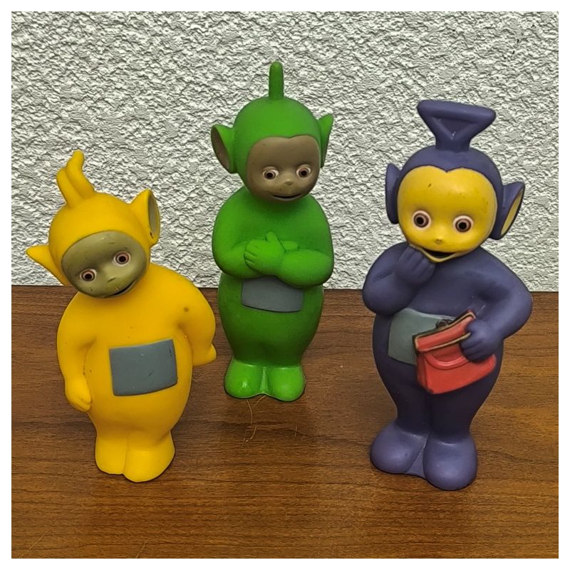 Lot de 3 figurines Télétubbies vintage – années 1990