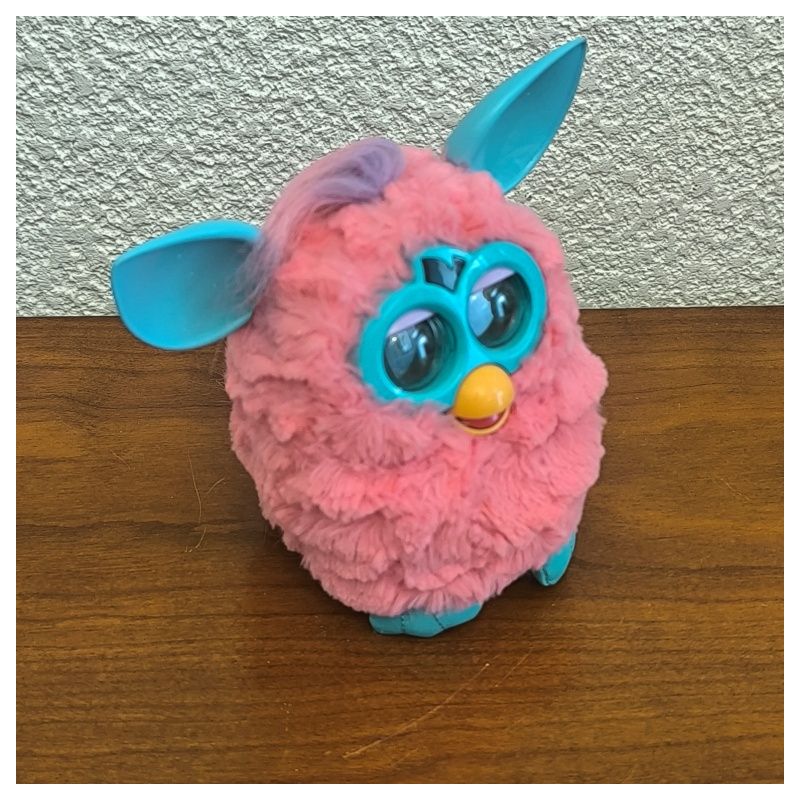 Peluche interactive Furby Hasbro 2012 – Rose et Bleu (Cotton Candy)