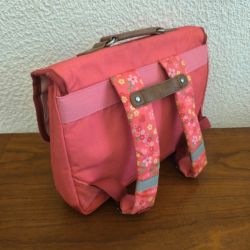 Cartable /  Sac à dos vintage Minnie Mouse Disney Samsonite – rose