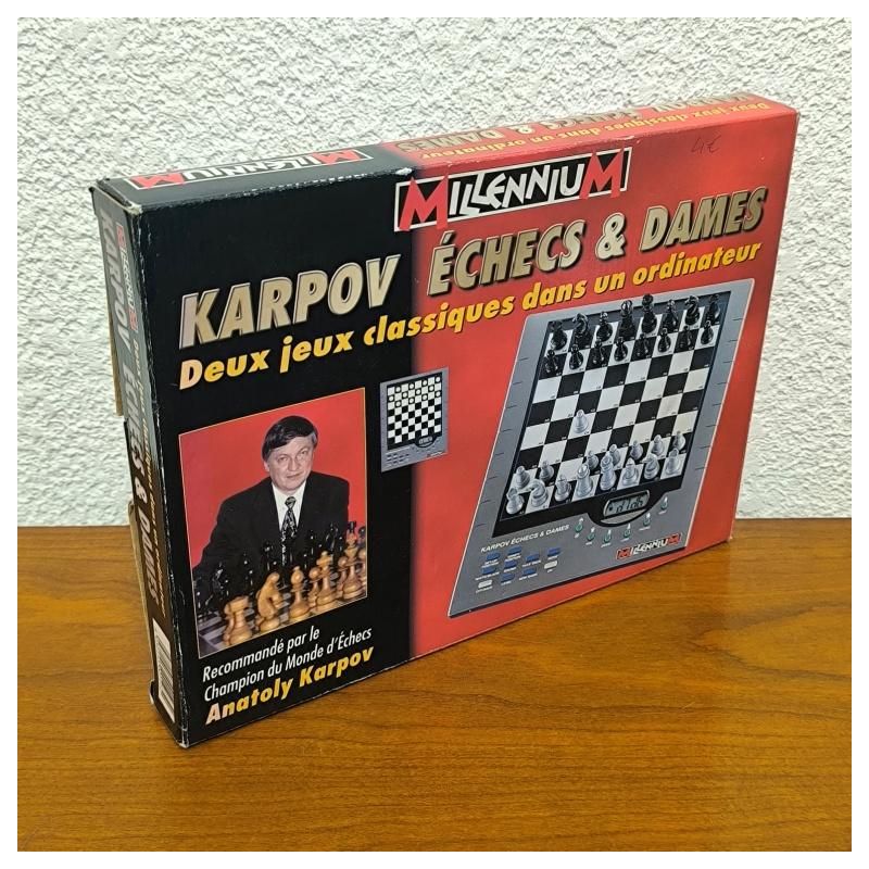 Échiquier électronique Millennium Karpov - pour apprendre à jouer aux echecs
