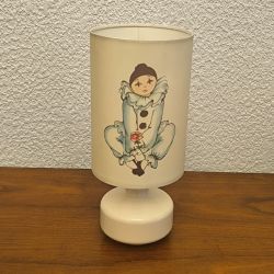 Lampe Pierrot Vintage en Céramique – Années 80 