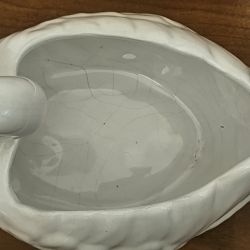 Ancien cache-pot / jardinière en forme de cygne