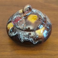bonbonnière ou  petit pot en céramique vintage Vallauris