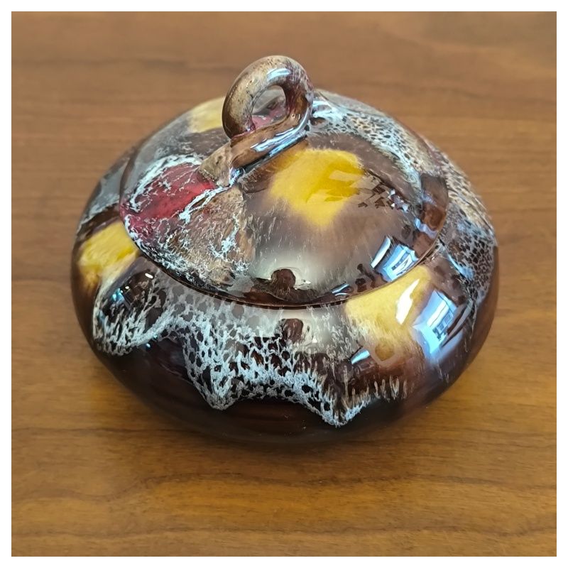 bonbonnière ou  petit pot en céramique vintage Vallauris