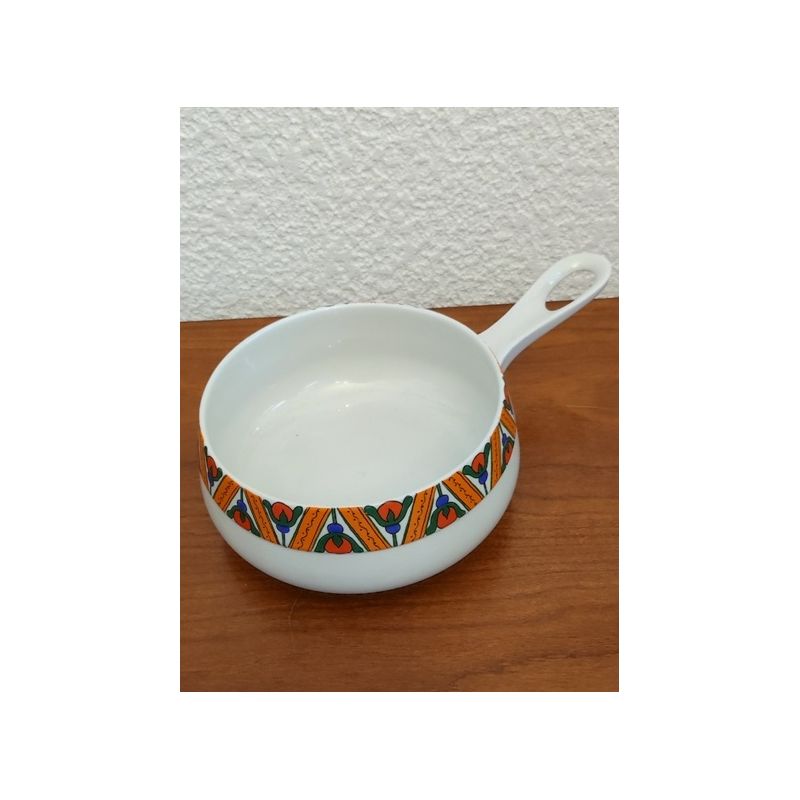 Caquelon / Poêlon à fondue vintage Villeroy & Boch Septfontaines – Années 70