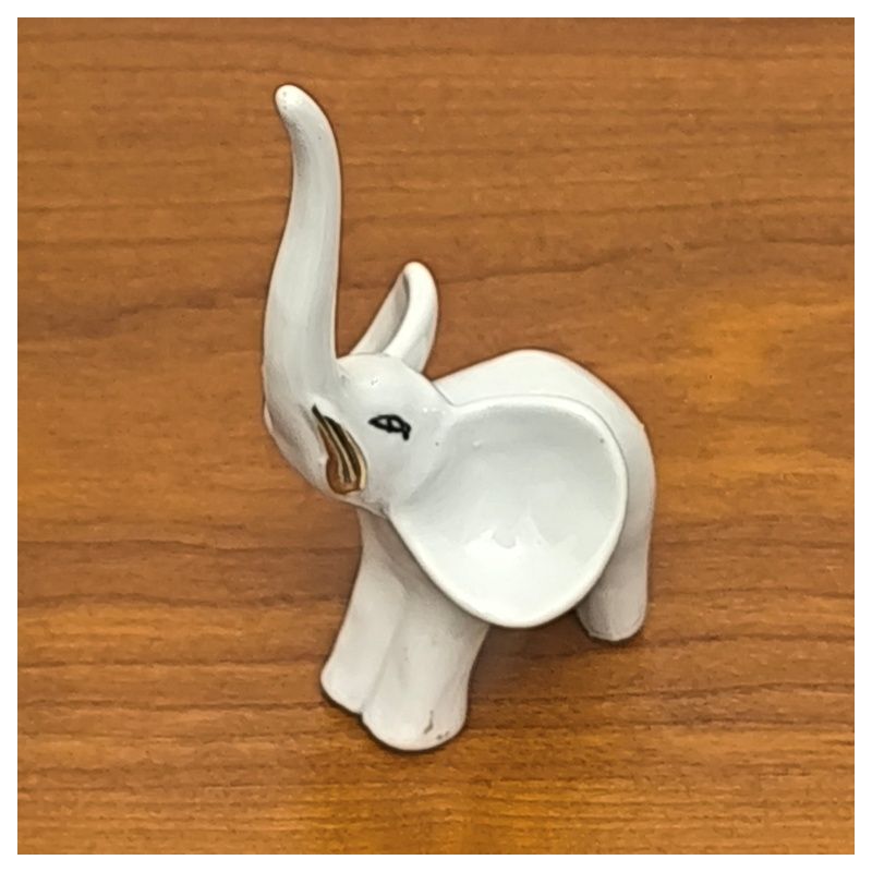 porte-bagues elephant en ceramique