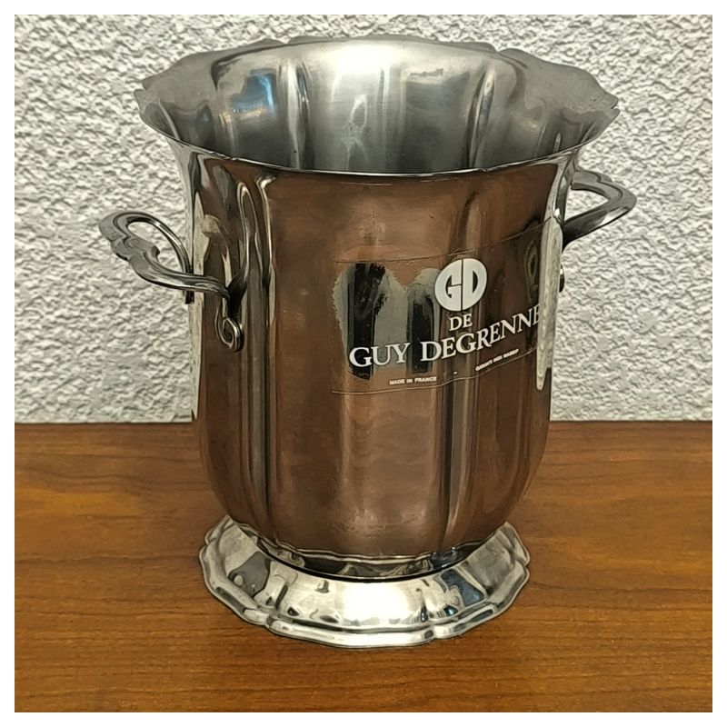 Seau à champagne vintage Guy Degrenne – Inox – Très bon état