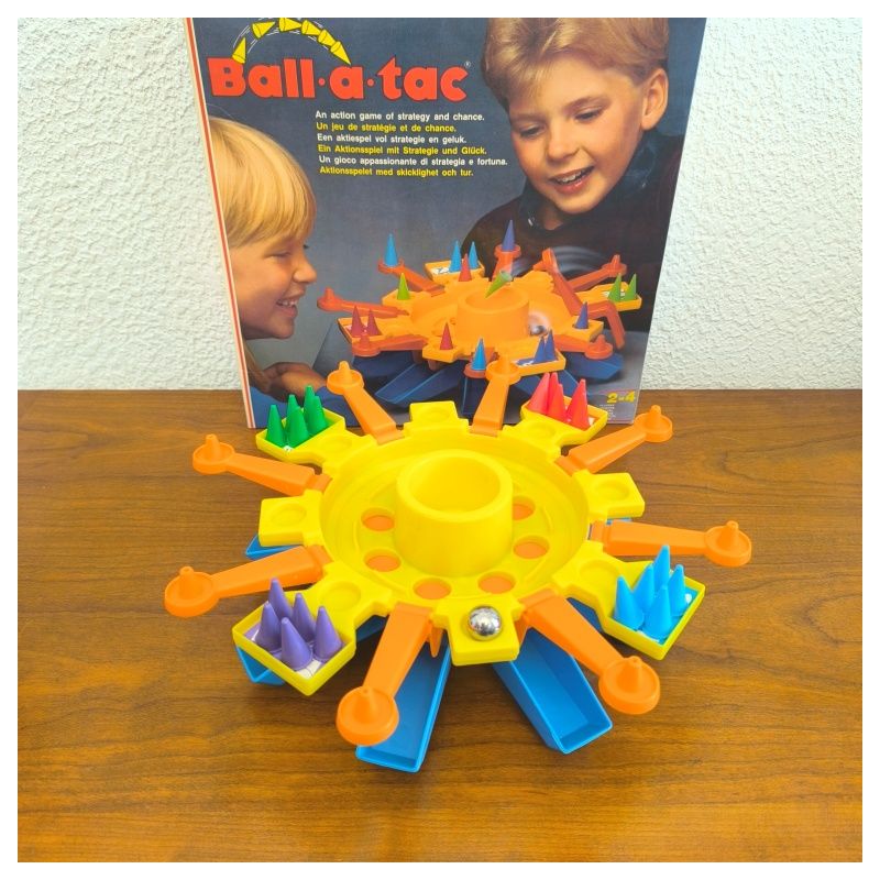 Jeu de société Vintage Basculo Circus (Ball-a-tac) - Idéal 1978