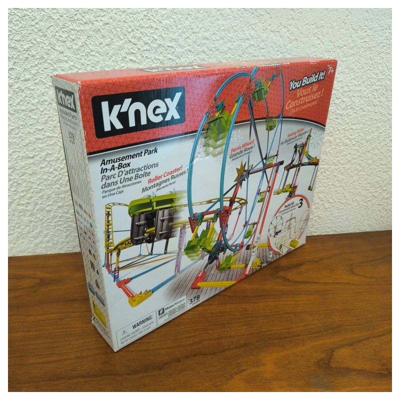  jeu de construction motorisé K'NEX Amusement Park In-A-Box (le Parc d’attractions)
