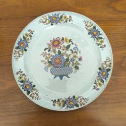 Assiette / Plat Sarreguemines Digoin modèle Éclat