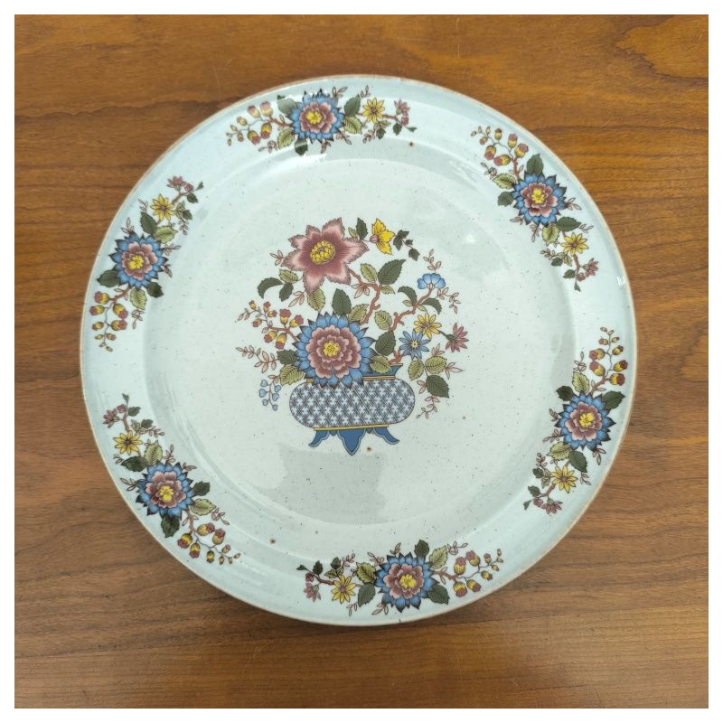 Assiette / Plat Sarreguemines Digoin modèle Éclat