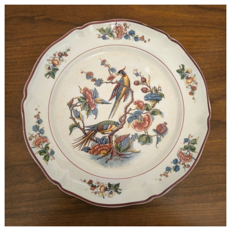 ssiette vintage Villeroy & Boch, modèle « Phénix »