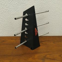 dévidoir de table pour rubans et bolducs (ou porte-bobines