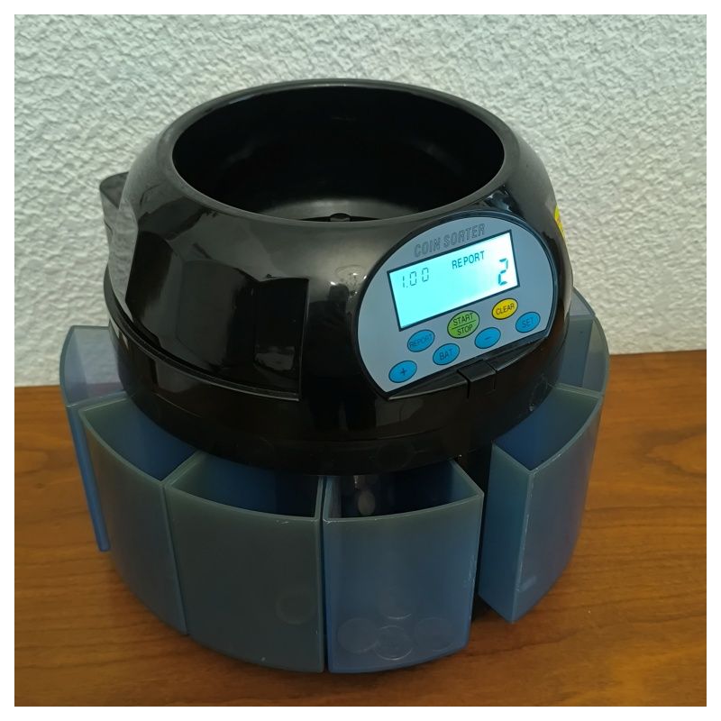Trieur / compteur de pieces gros debit en euros
