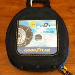 Chaines à neige pour voiture en X de marque Goodyear taille N° 4, 5 ou 6