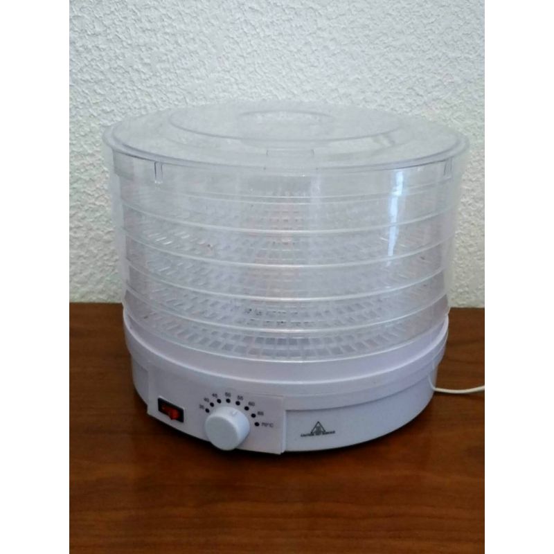 Déshydrateur Alimentaire électrique TRENDI 250W - 5 Plateaux, Réglable 35-70°C, Idéal Pour Snacks Sains
